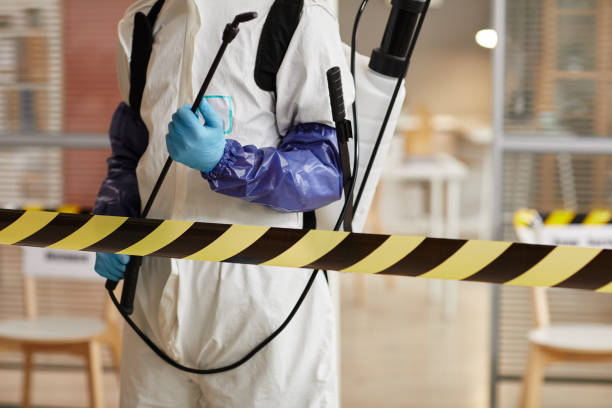 Professional Blood Cleanup technician working in Hudson, NC